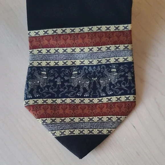 2/30$ METROPOLITAN MUSEUM OF ART vintage tie - Picture 3 of 6